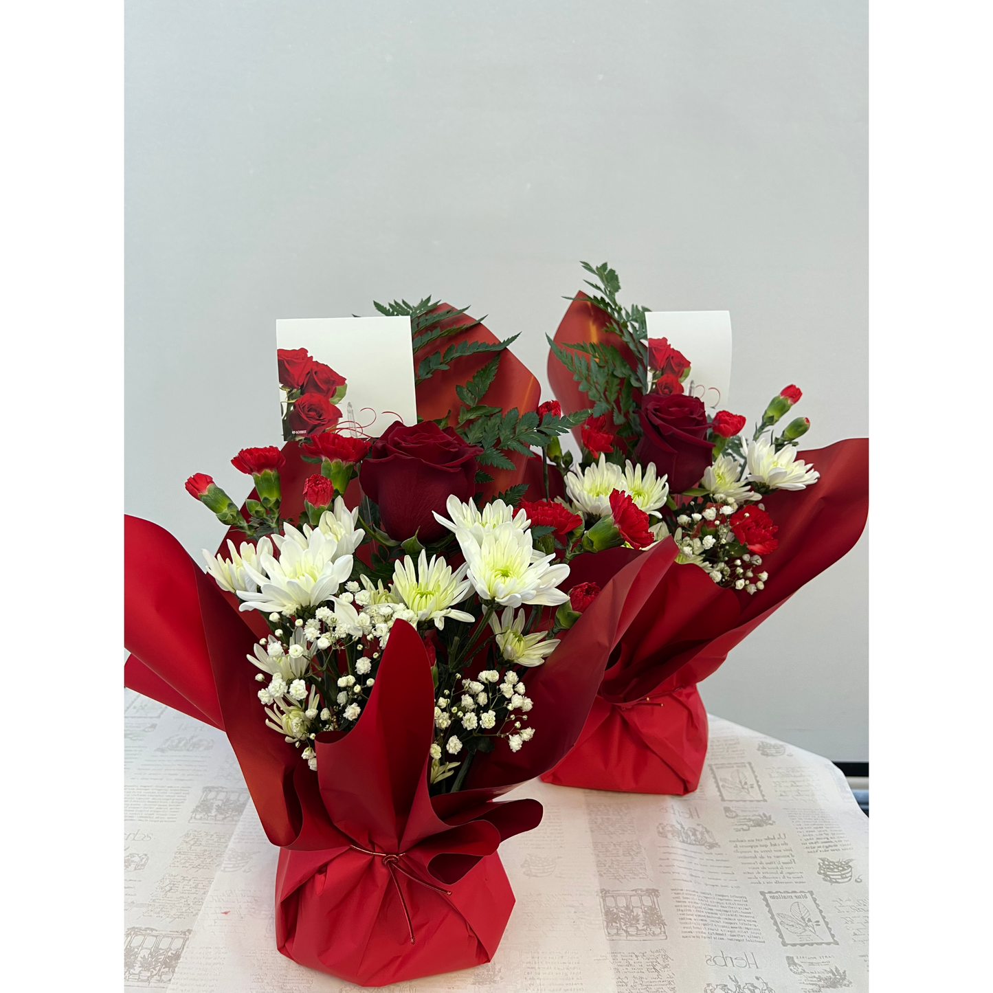 Red Tissue Arrangement