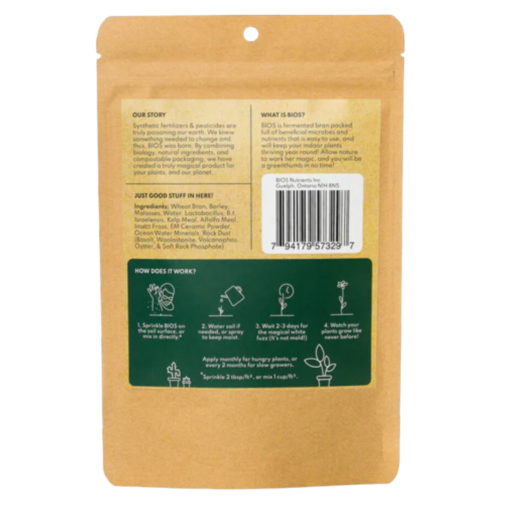 BIOS All Natural Plant Fertilizer - FloraBox